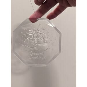 Snowmen Christmas Tree Ornament